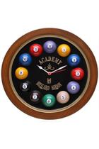 Relógio Billiard Preto