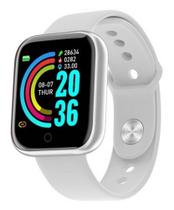 Relógio Bluetooth Branco Smartwatch Conecta com o celular - Y68