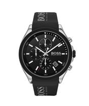 Relógio BOSS Velocity 1513716 masculino em aço inoxidável preto