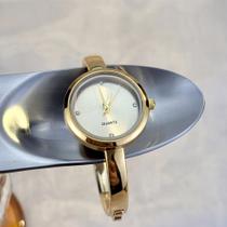 Relógio Bracelete Feminino Fashion Aço Inoxidável Analógico