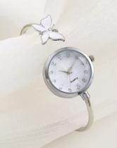 Relógio Bracelete Feminino Luxo Aço Inox Quartz Relógio Bracelete Feminino Luxo Aço Inox Quartz