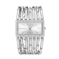 Relógio Bracelete Feminino Pulseira Strass Luxo Analógico Relógio Bracelete Feminino Pulseira Strass Luxo Analógico
