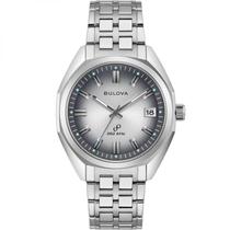 Relógio Bulova 1973 Jet Star Prata em Aço Inoxidável WR50 Relógio Bulova 1973 Jet Star Prata em Aço Inoxidável WR50