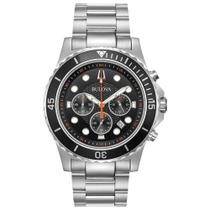 Relógio Bulova Classic Sport, cronógrafo de 6 ponteiros, 44 mm para homens