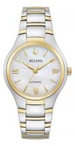 Relógio Bulova Feminino Automático Classic Dourado 98L297