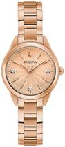 Relógio Bulova Feminino Classic Sutton Diamond 97P151