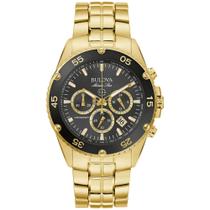 Relógio Bulova Marine Star Gold Chronograph 98B406 para homens
