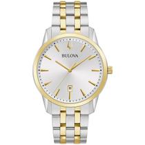 Relógio Bulova Masculino Classic Sutton 98b385 Dourado