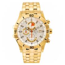 Relógio Bulova Masculino Dourado Star Marine WB30999H