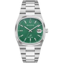 Relógio Bulova Super Seville 38 mm com mostrador verde e movimento кварץ