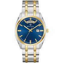 Relógio Bulova Surveyor Quartz 39mm Dia e Data Luminoso