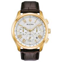 Relógio Bulova Wilton para homens com cronógrafo e pulseira