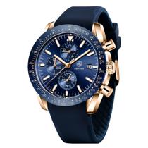 Relógio BY BENYAR Chronograph Quartz para homens à prova d'água 35m