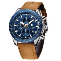 Relógio BY BENYAR Montre Homme Chronograph 100m à prova d'água