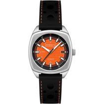 Relógio Cadola Buxton Automatic Tangerine Orange CD-1057-05 Relógio Cadola Buxton Automatic Tangerine Orange CD-1057-05