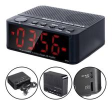Relógio Caixa Som Bluetooth Sd Recarreg Despertador 2 Alarme LE-674 - LELONG