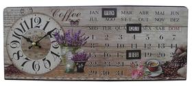 Relógio Calendario De Mesa Old Town Vintage Retro (Xin-06)
