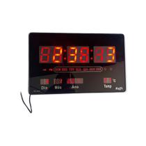 Relógio calendário de parede digital para academia JH3222 - Raffs