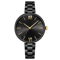 Relógio Carlien Women Women Narrow Stainless Steel ultrafino Relógio Carlien Women Women Narrow Stainless Steel ultrafino