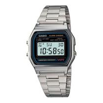 Relógio Casio A158WA-1 vestido digital resistente à água