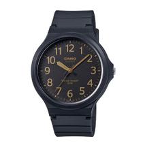 Relógio casio analógico preto mw-240-1b2vdf-sc