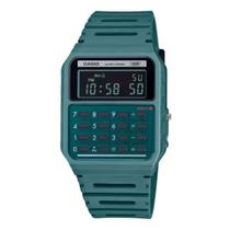 Relógio Casio Calculadora CA-53WB-3BCF Verde Resistente 10m