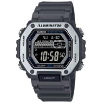 Relógio CASIO cinza digital masculino MWD-110H-8BVDF