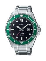 Relógio Casio Classic Diver em aço inoxidável MDV-106DD-1A3VCF