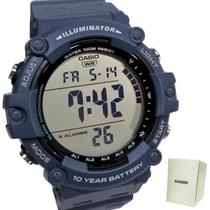Relógio Casio Digital Standard Masculino Azul AE1500WH2AVDF Relógio Casio Digital Standard Masculino Azul AE1500WH2AVDF