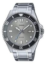 Relógio Casio Duro Masculino Modelo Mdv 107d 8avdf 200m Prateado Mostardor Cinza Todo em Inox Relógio Casio Duro Masculino Modelo Mdv 107d 8avdf 200m Prateado Mostardor Cinza Todo em Inox