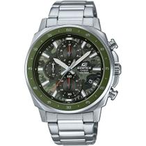 Relógio CASIO EDIFICE masculino camuflado EFV-600D-3CVUDF