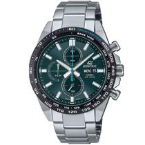 Relógio CASIO EDIFICE prata masculino EFR-574DB-3AVUDF