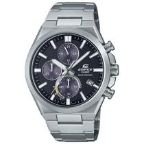 Relógio CASIO EDIFICE prata masculino EQS-950D-1AVUDF Relógio CASIO EDIFICE prata masculino EQS-950D-1AVUDF