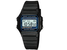 Relógio Casio F-105W-1ADF Unissex Esportivo - Digital Calendário Semanal Resistente à Água