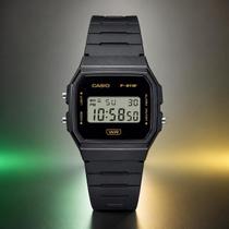 Relógio Casio F-91WB-8ADF Unissex Digital Resina Vintage