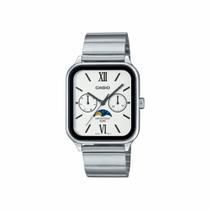 Relógio Casio Fases da Lua Branco Original MTP-M305D-7A2VDF