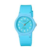 Relógio CASIO feminino analógico bio azul LQ-24B-2BDF