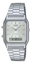 Relogio Casio Feminino Digital analogico Prateado Aq230a 7amqydf Relogio Casio Feminino Digital analogico Prateado Aq230a 7amqydf