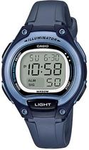 Relógio CASIO feminino digital azul LW-203-2AVDF