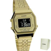 Relógio Casio Feminino Digital Dourado LA680WGA-9BDF