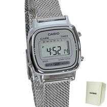 Relógio Casio Feminino Digital Vintage LA670WEM-7DF
