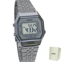 Relógio Casio Feminino Digital Vintage Prateado LA680WA7DF Relógio Casio Feminino Digital Vintage Prateado LA680WA7DF