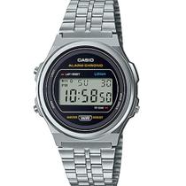Relógio Casio Feminino Vintage Digital Prata A171We-1Adf