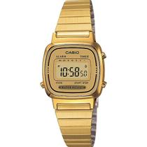 Relógio casio feminino vintage dourado la670wga-9df-sc Relógio casio feminino vintage dourado la670wga-9df-sc