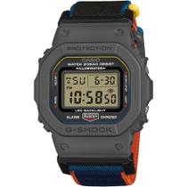 Relógio Casio G-Shock DW-5600MNC-8A2DR Pulseira em Tecido Relógio Casio G-Shock DW-5600MNC-8A2DR Pulseira em Tecido
