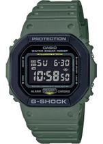 Relógio Casio G-Shock DW-5610SU-3DR Verde Com Painel Negativo