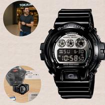 Relógio Casio G-Shock DW-6900NB-1DR Digital Preto Brilho Alarme Cronômetro Temporizador Resistência 200M Masculino Relógio Casio G-Shock DW-6900NB-1DR Digital Preto Brilho Alarme Cronômetro Temporizador Resistência 200M Masculino