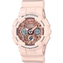 Relógio casio g-shock feminino rosa gma-s120mf-4adr