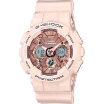 Relógio casio g-shock feminino rosa gma-s120mf-4adr