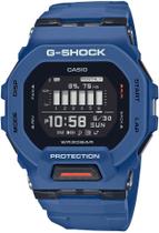 Relógio CASIO G-SHOCK G-Squad Bluetooth azul GBD-200-2DR
